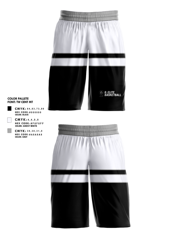 Mens Basketball Shorts, B. Elite, Men's Basketball, Teamtime, Team time, sublimation, custom sports apparel, team uniforms, spirit wear, spiritwear, sports uniforms, custom shirts, team store, custom team store, fundraiser sports, apparel fundraiser