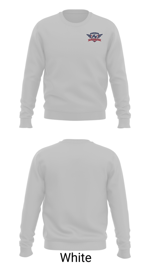 Crew Neck Sweatshirt, Saint Thomas Aquinas FC, Men's Soccer, Teamtime, Team time, sublimation, custom sports apparel, team uniforms, spirit wear, spiritwear, sports uniforms, custom shirts, team store, custom team store, fundraiser sports, apparel fundraiser