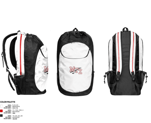 Gear Bag, Mount Zion Junior High School Basketball, Women's Basketball, Teamtime, Team time, sublimation, custom sports apparel, team uniforms, spirit wear, spiritwear, sports uniforms, custom shirts, team store, custom team store, fundraiser sports, apparel fundraiser