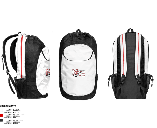 Gear Bag, Mount Zion Junior High School Basketball, Women's Basketball, Teamtime, Team time, sublimation, custom sports apparel, team uniforms, spirit wear, spiritwear, sports uniforms, custom shirts, team store, custom team store, fundraiser sports, apparel fundraiser