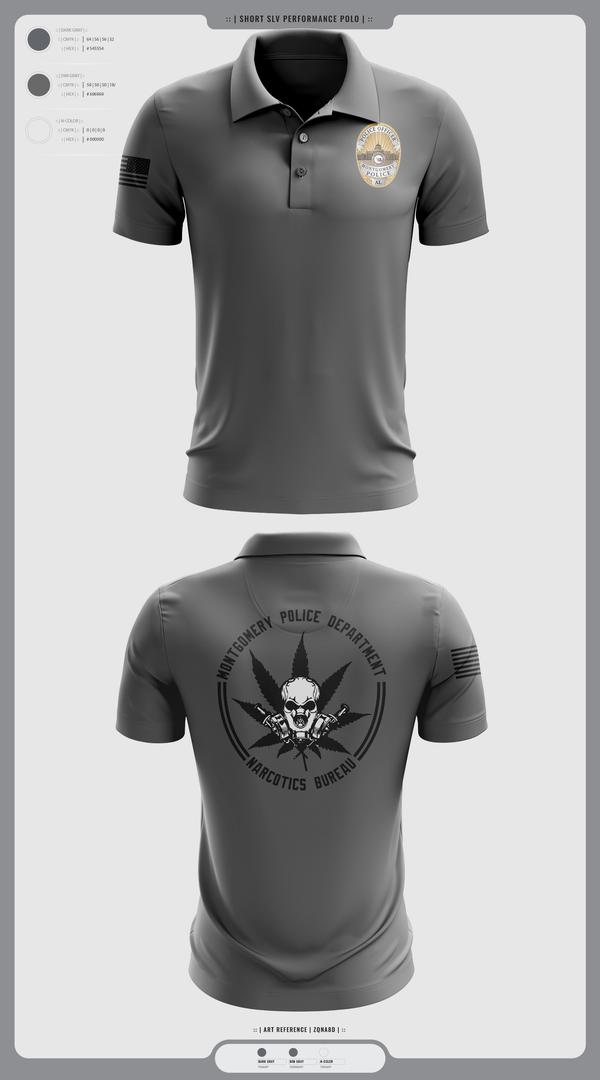 Short Sleeve Performance Polo, NARCOTICS BUREAU, Police, Teamtime, Team time, sublimation, custom sports apparel, team uniforms, spirit wear, spiritwear, sports uniforms, custom shirts, team store, custom team store, fundraiser sports, apparel fundraiser