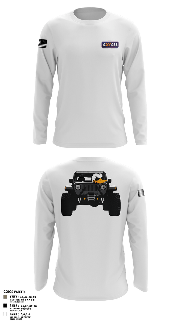 Long Sleeve Performance Shirt, 4XALL, Space Force, Teamtime, Team time, sublimation, custom sports apparel, team uniforms, spirit wear, spiritwear, sports uniforms, custom shirts, team store, custom team store, fundraiser sports, apparel fundraiser