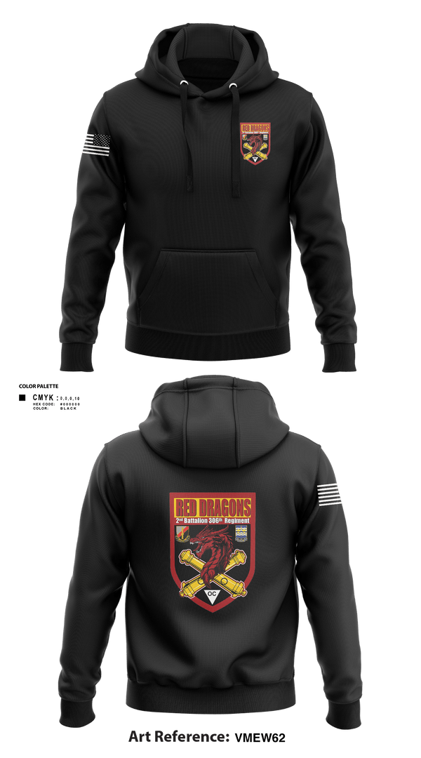 Hoodie, 2-306th FAR, Army, Teamtime, Team time, sublimation, custom sports apparel, team uniforms, spirit wear, spiritwear, sports uniforms, custom shirts, team store, custom team store, fundraiser sports, apparel fundraiser