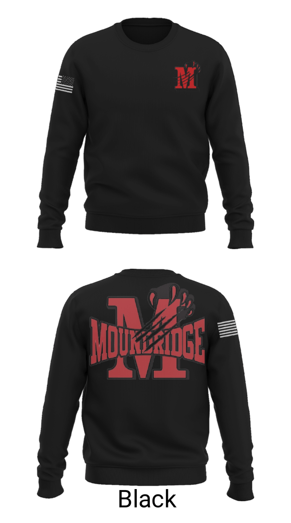 Crew Neck Sweatshirt, Moundridge High School Basketball, Women's Basketball, Teamtime, Team time, sublimation, custom sports apparel, team uniforms, spirit wear, spiritwear, sports uniforms, custom shirts, team store, custom team store, fundraiser sports, apparel fundraiser