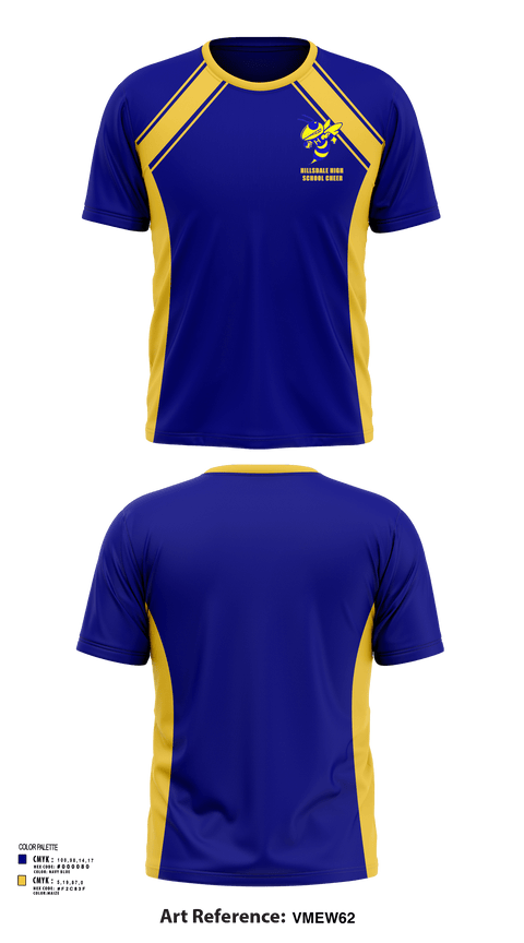 Short Sleeve Performance Shirt, Hillsdale High School Cheer, Cheer, Teamtime, Team time, sublimation, custom sports apparel, team uniforms, spirit wear, spiritwear, sports uniforms, custom shirts, team store, custom team store, fundraiser sports, apparel fundraiser