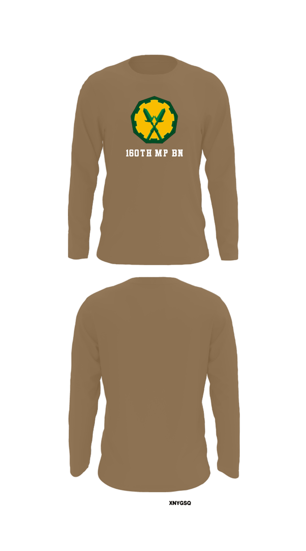 Long Sleeve Performance Shirt, 160th mp bn, Army, Teamtime, Team time, sublimation, custom sports apparel, team uniforms, spirit wear, spiritwear, sports uniforms, custom shirts, team store, custom team store, fundraiser sports, apparel fundraiser