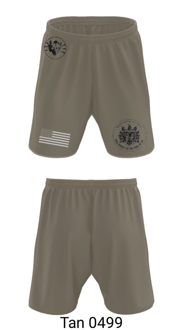 Athletic Shorts With Pockets, Wolves, Bravo, 305th MI, Army, Teamtime, Team time, sublimation, custom sports apparel, team uniforms, spirit wear, spiritwear, sports uniforms, custom shirts, team store, custom team store, fundraiser sports, apparel fundraiser
