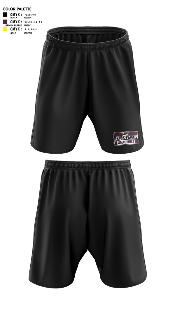 Athletic Shorts With Pockets, Garden Valley Wolverines, Spirit Store, Teamtime, Team time, sublimation, custom sports apparel, team uniforms, spirit wear, spiritwear, sports uniforms, custom shirts, team store, custom team store, fundraiser sports, apparel fundraiser