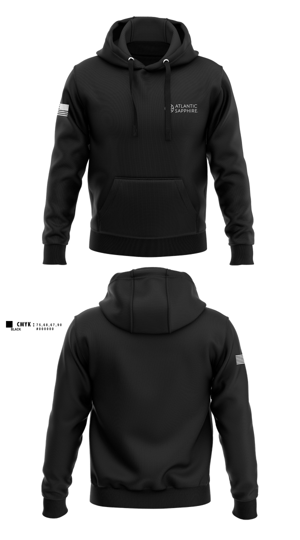 Hoodie, Atlantic Sapphire, Army, Teamtime, Team time, sublimation, custom sports apparel, team uniforms, spirit wear, spiritwear, sports uniforms, custom shirts, team store, custom team store, fundraiser sports, apparel fundraiser