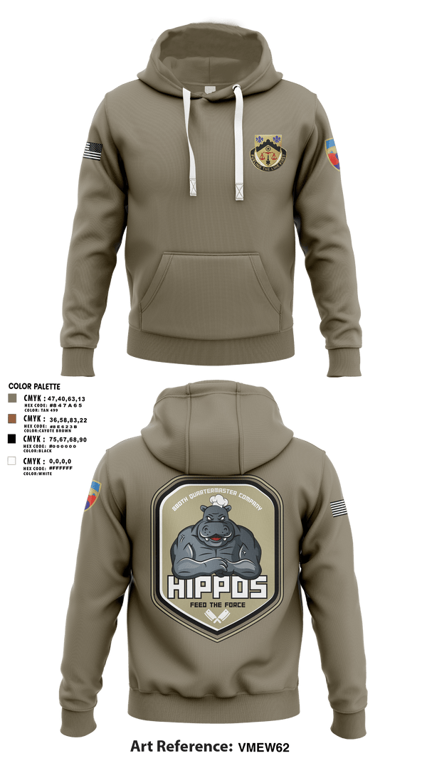 Hoodie, 880th Quartermaster Company, Army, Teamtime, Team time, sublimation, custom sports apparel, team uniforms, spirit wear, spiritwear, sports uniforms, custom shirts, team store, custom team store, fundraiser sports, apparel fundraiser
