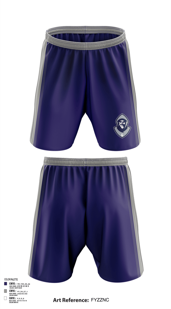 Athletic Shorts With Pockets, St Augustine Preparatory School Soccer, Men's Soccer, Teamtime, Team time, sublimation, custom sports apparel, team uniforms, spirit wear, spiritwear, sports uniforms, custom shirts, team store, custom team store, fundraiser sports, apparel fundraiser