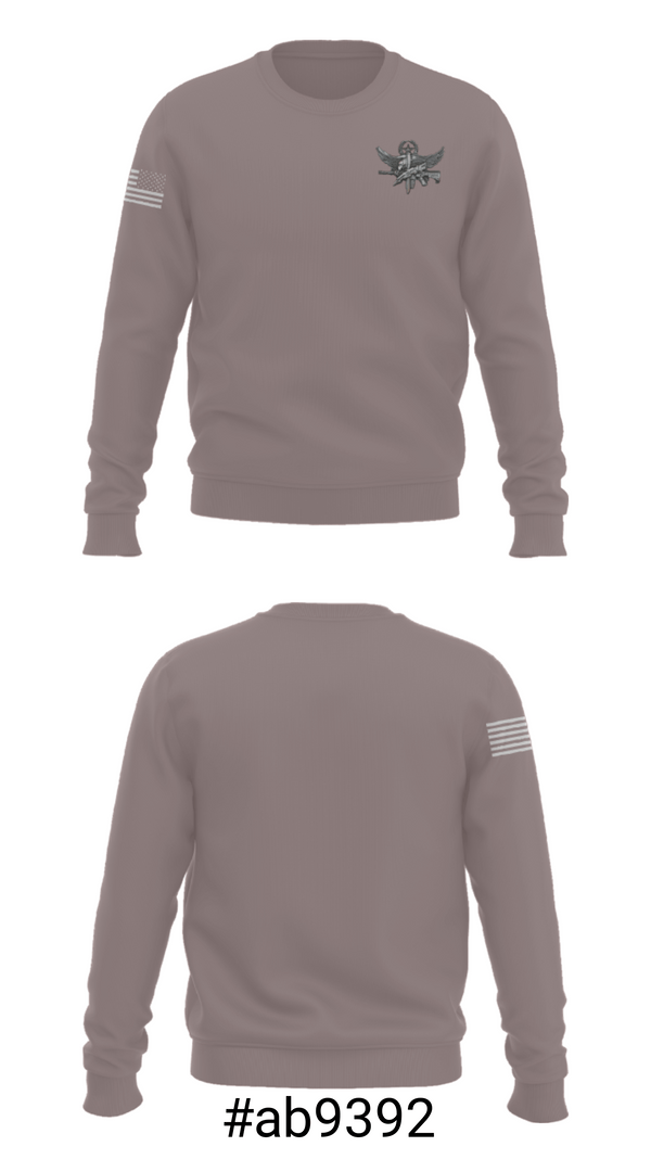 Crew Neck Sweatshirt, Joliet Police Special Operations Squad, Police, Teamtime, Team time, sublimation, custom sports apparel, team uniforms, spirit wear, spiritwear, sports uniforms, custom shirts, team store, custom team store, fundraiser sports, apparel fundraiser