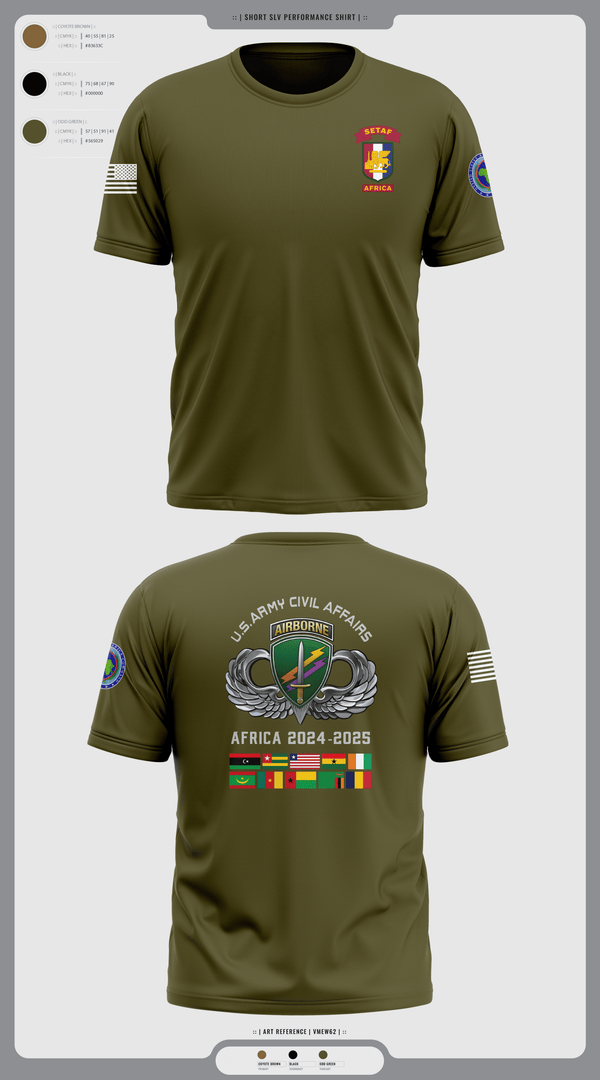 Short Sleeve Performance Shirt, 478th CA BN (A), Army, Teamtime, Team time, sublimation, custom sports apparel, team uniforms, spirit wear, spiritwear, sports uniforms, custom shirts, team store, custom team store, fundraiser sports, apparel fundraiser