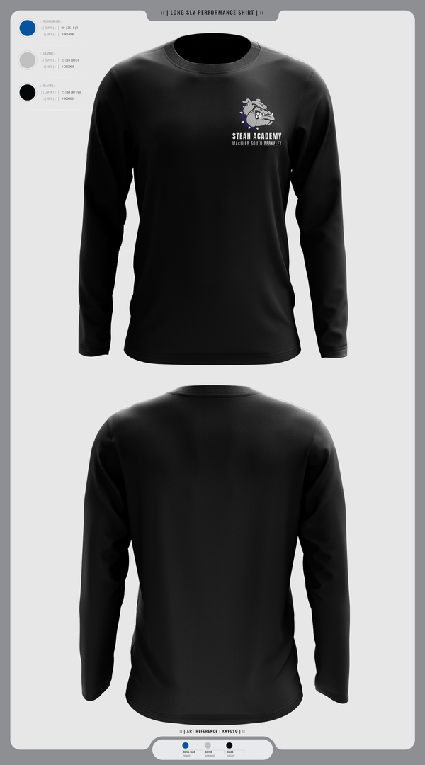 Long Sleeve Performance Shirt, Steam Academy at McCluer South Berkeley, Spirit Store, Teamtime, Team time, sublimation, custom sports apparel, team uniforms, spirit wear, spiritwear, sports uniforms, custom shirts, team store, custom team store, fundraiser sports, apparel fundraiser