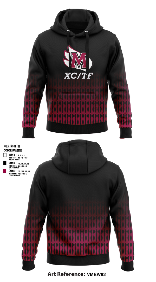 Hoodie, Meredith College Avenging Angels, Track & Field, Teamtime, Team time, sublimation, custom sports apparel, team uniforms, spirit wear, spiritwear, sports uniforms, custom shirts, team store, custom team store, fundraiser sports, apparel fundraiser