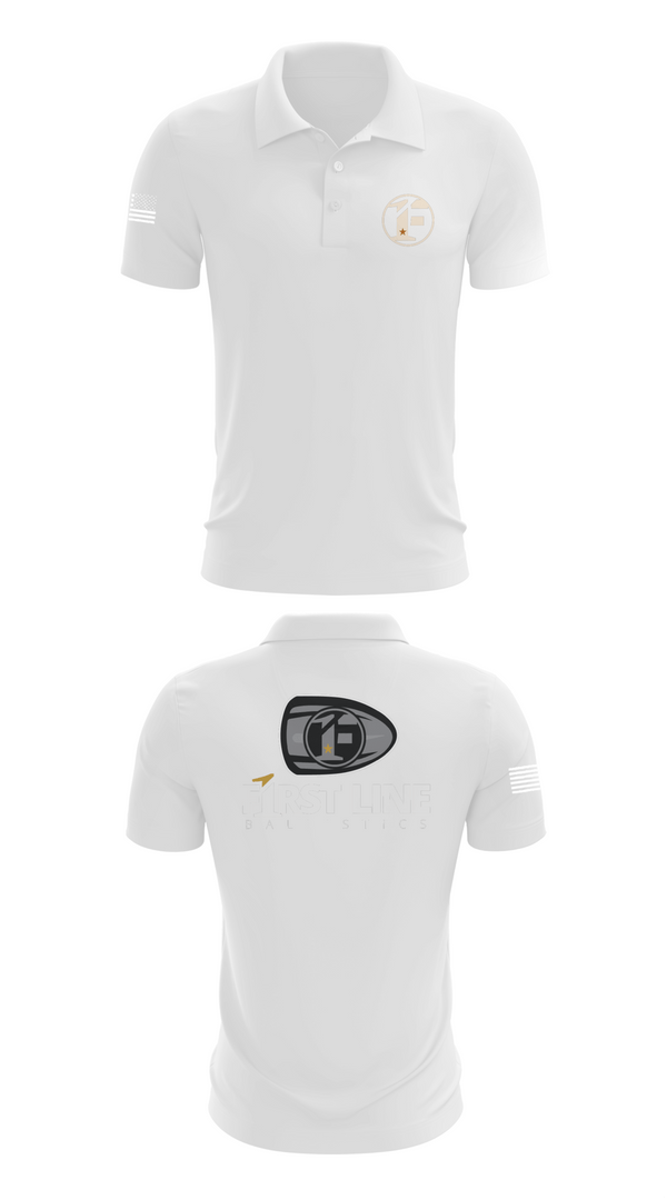 Short Sleeve Performance Polo, First Line Ballistics, , Teamtime, Team time, sublimation, custom sports apparel, team uniforms, spirit wear, spiritwear, sports uniforms, custom shirts, team store, custom team store, fundraiser sports, apparel fundraiser
