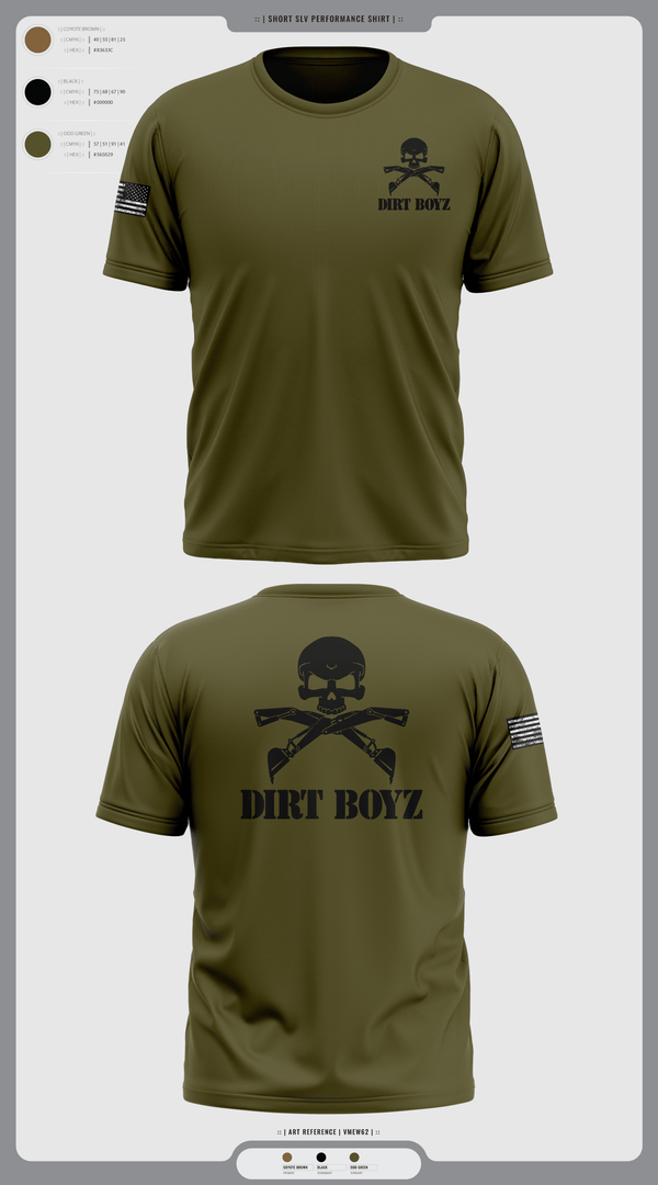 Short Sleeve Performance Shirt, Dirt boyz, Air Force, Teamtime, Team time, sublimation, custom sports apparel, team uniforms, spirit wear, spiritwear, sports uniforms, custom shirts, team store, custom team store, fundraiser sports, apparel fundraiser