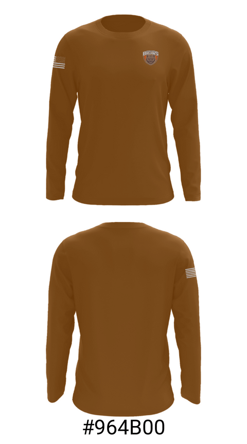 Long Sleeve Performance Shirt, Padua Franciscan High School Track, Track & Field, Teamtime, Team time, sublimation, custom sports apparel, team uniforms, spirit wear, spiritwear, sports uniforms, custom shirts, team store, custom team store, fundraiser sports, apparel fundraiser