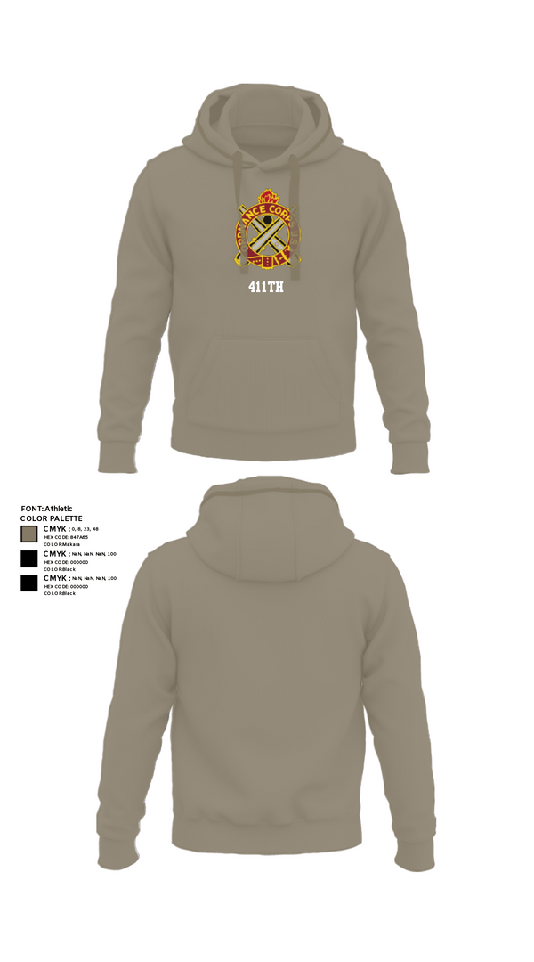 Hoodie, 411TH, Army, Teamtime, Team time, sublimation, custom sports apparel, team uniforms, spirit wear, spiritwear, sports uniforms, custom shirts, team store, custom team store, fundraiser sports, apparel fundraiser