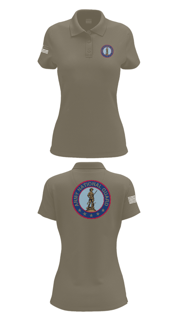 Women's Short Sleeve Performance Polo, Ben, National Guard, Teamtime, Team time, sublimation, custom sports apparel, team uniforms, spirit wear, spiritwear, sports uniforms, custom shirts, team store, custom team store, fundraiser sports, apparel fundraiser