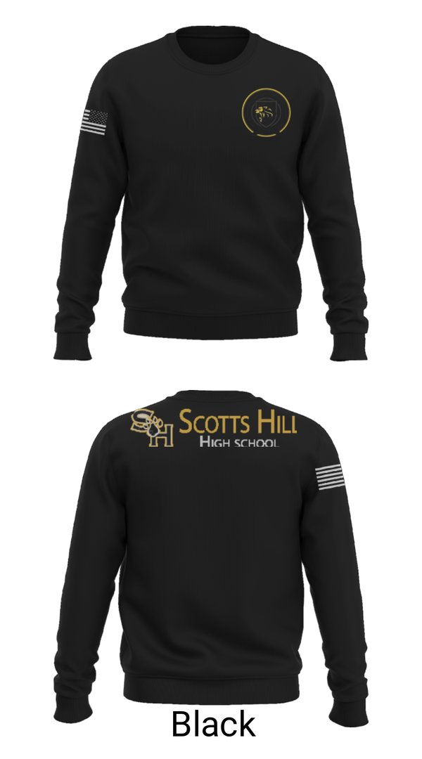 Crew Neck Sweatshirt, Scotts Hill High School Band, Spirit Store, Teamtime, Team time, sublimation, custom sports apparel, team uniforms, spirit wear, spiritwear, sports uniforms, custom shirts, team store, custom team store, fundraiser sports, apparel fundraiser