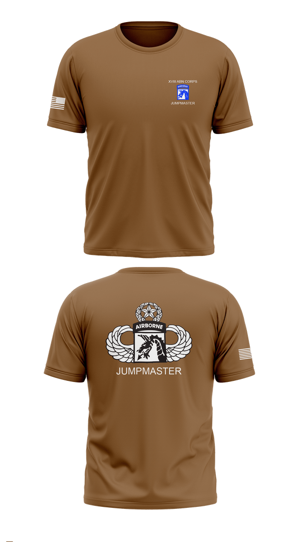 Old School Cotton Feel Shirt, 112th Signal Jumpmaster, Army, Teamtime, Team time, sublimation, custom sports apparel, team uniforms, spirit wear, spiritwear, sports uniforms, custom shirts, team store, custom team store, fundraiser sports, apparel fundraiser