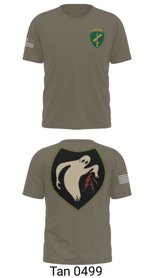 Old School Cotton Feel Shirt, 325th Tactical PSYOP Co. (A), Army, Teamtime, Team time, sublimation, custom sports apparel, team uniforms, spirit wear, spiritwear, sports uniforms, custom shirts, team store, custom team store, fundraiser sports, apparel fundraiser