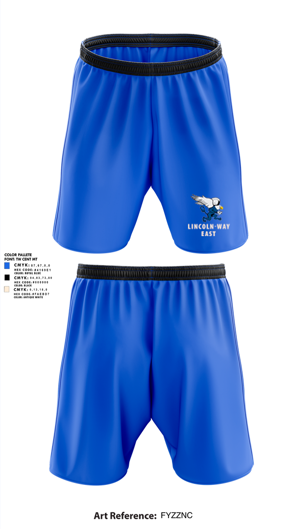 Athletic Shorts With Pockets, Lincoln-Way East, Golf, Teamtime, Team time, sublimation, custom sports apparel, team uniforms, spirit wear, spiritwear, sports uniforms, custom shirts, team store, custom team store, fundraiser sports, apparel fundraiser