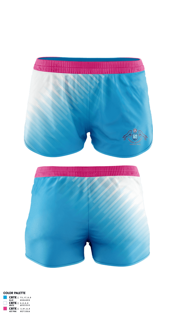 Womens Soccer Shorts, Cainhoy Athletic Breakers 09, Women's Soccer, Teamtime, Team time, sublimation, custom sports apparel, team uniforms, spirit wear, spiritwear, sports uniforms, custom shirts, team store, custom team store, fundraiser sports, apparel fundraiser