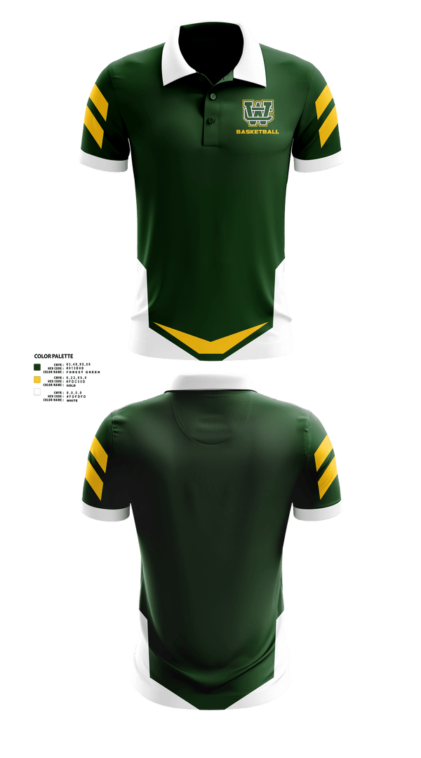 Short Sleeve Performance Polo, Wilkes Central High School Basketball, Men's Basketball, Teamtime, Team time, sublimation, custom sports apparel, team uniforms, spirit wear, spiritwear, sports uniforms, custom shirts, team store, custom team store, fundraiser sports, apparel fundraiser