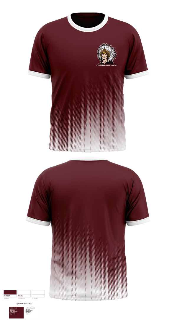Short Sleeve Performance Shirt, Strafford High School Cross Country, Cross Country, Teamtime, Team time, sublimation, custom sports apparel, team uniforms, spirit wear, spiritwear, sports uniforms, custom shirts, team store, custom team store, fundraiser sports, apparel fundraiser