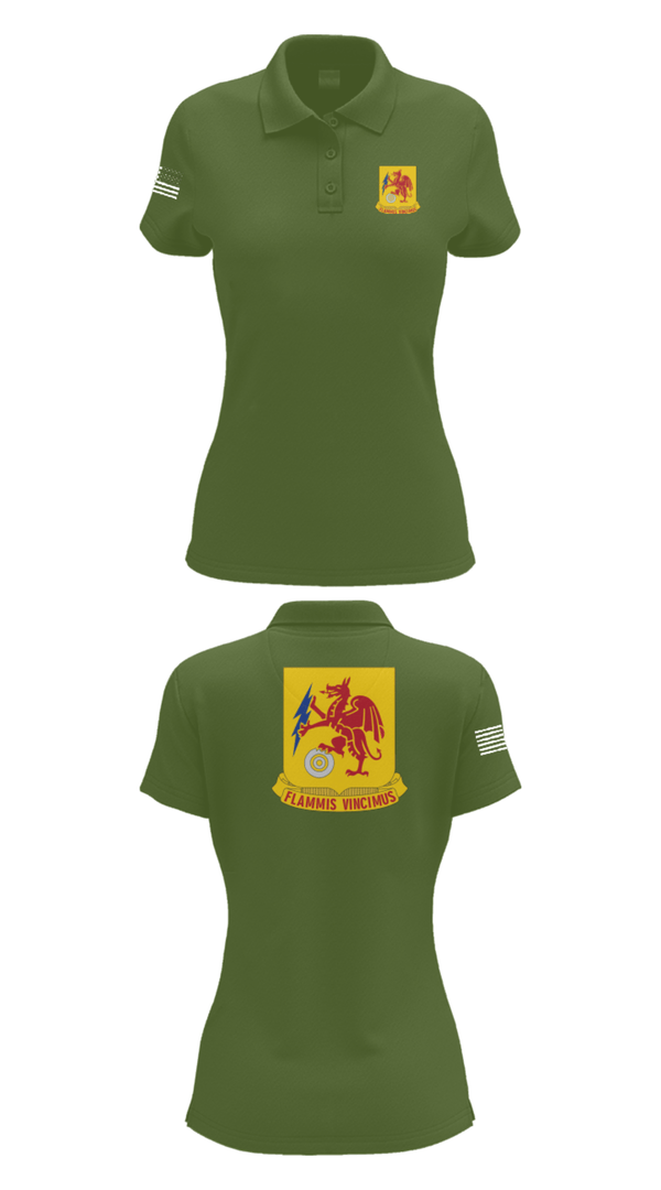 Women's Short Sleeve Performance Polo, 2nd Chemical Battalion, Army, Teamtime, Team time, sublimation, custom sports apparel, team uniforms, spirit wear, spiritwear, sports uniforms, custom shirts, team store, custom team store, fundraiser sports, apparel fundraiser