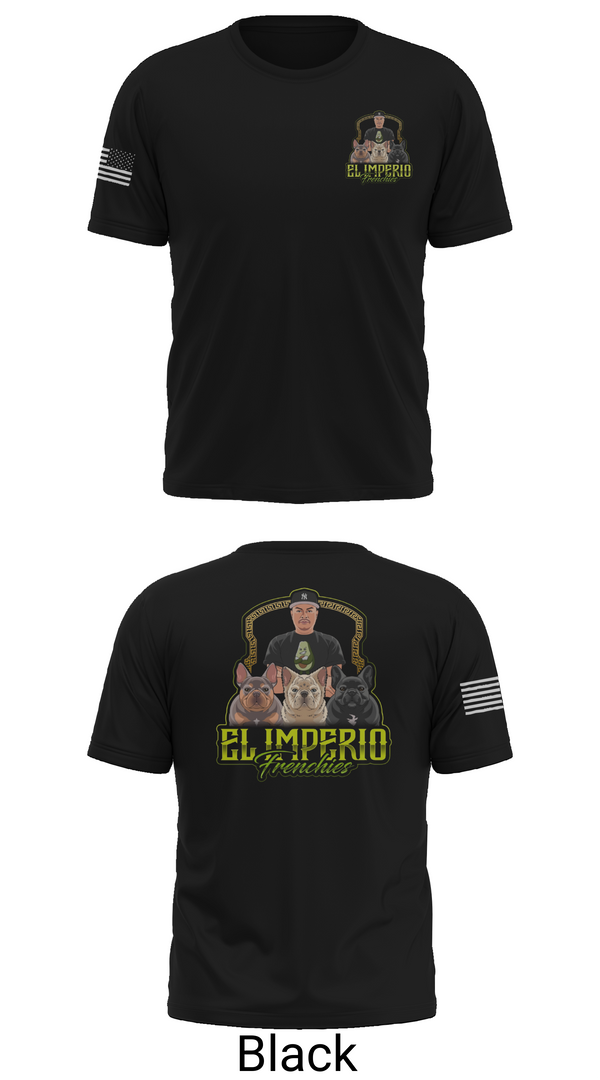 Old School Cotton Feel Shirt, EL IMPERIO FRENCHIES, , Teamtime, Team time, sublimation, custom sports apparel, team uniforms, spirit wear, spiritwear, sports uniforms, custom shirts, team store, custom team store, fundraiser sports, apparel fundraiser