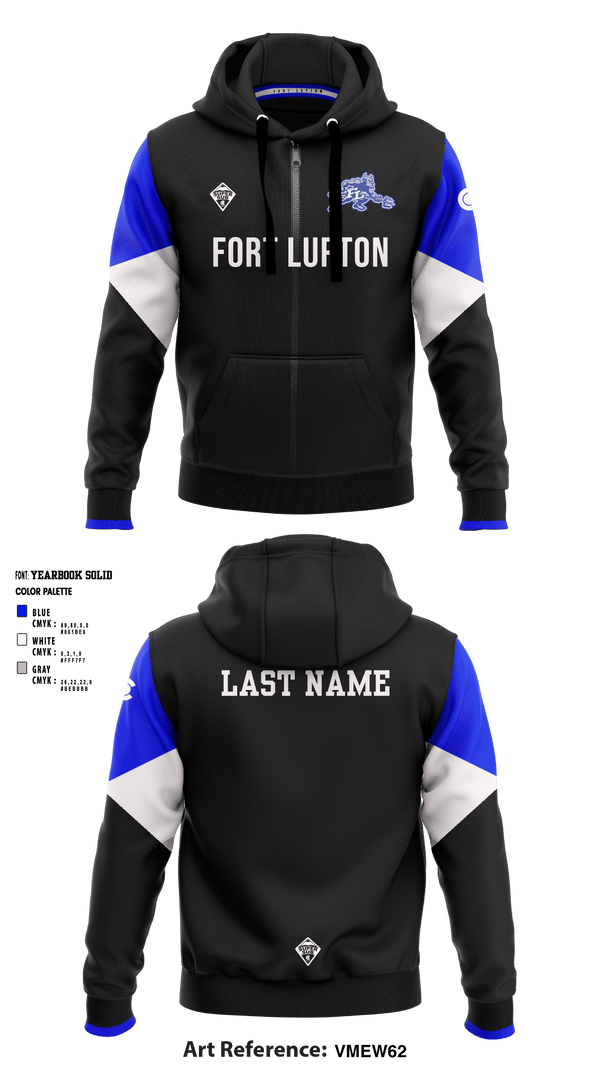 Hoodie, Thunder Vista MSTeam Fishman, Spirit Store, Teamtime, Team time, sublimation, custom sports apparel, team uniforms, spirit wear, spiritwear, sports uniforms, custom shirts, team store, custom team store, fundraiser sports, apparel fundraiser
