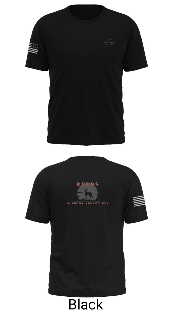 Short Sleeve Performance Shirt, Reeds Outdoor Adventures, , Teamtime, Team time, sublimation, custom sports apparel, team uniforms, spirit wear, spiritwear, sports uniforms, custom shirts, team store, custom team store, fundraiser sports, apparel fundraiser