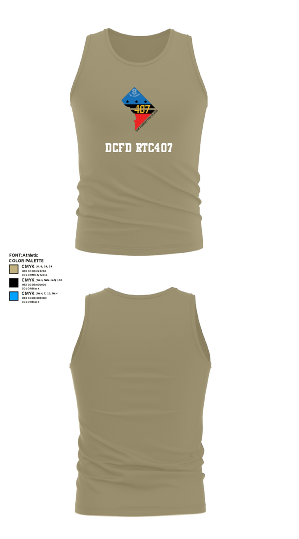 Tank Top, Rescue Engine 56DCFD RTC407, Fire Department, Teamtime, Team time, sublimation, custom sports apparel, team uniforms, spirit wear, spiritwear, sports uniforms, custom shirts, team store, custom team store, fundraiser sports, apparel fundraiser
