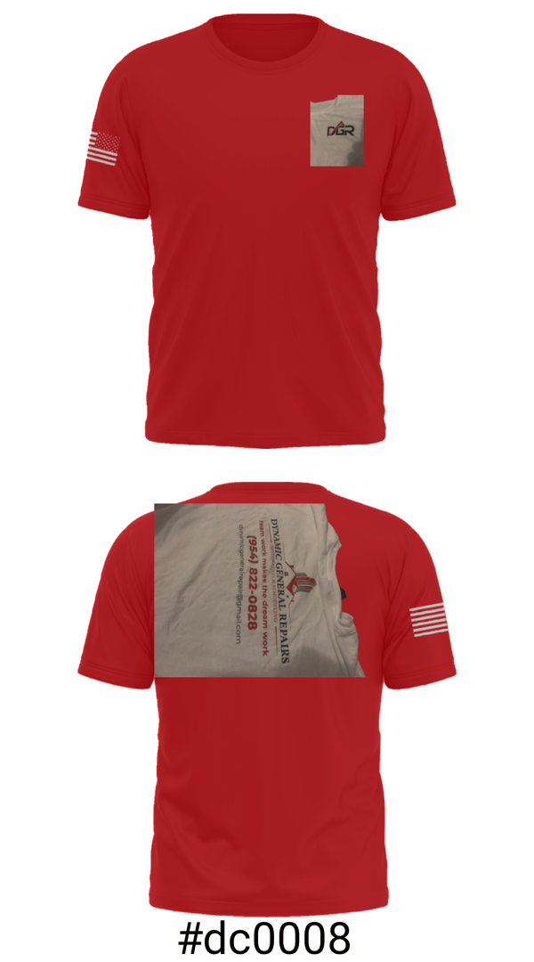 Short Sleeve Performance Shirt, Dynamic General Repairs Inc, , Teamtime, Team time, sublimation, custom sports apparel, team uniforms, spirit wear, spiritwear, sports uniforms, custom shirts, team store, custom team store, fundraiser sports, apparel fundraiser