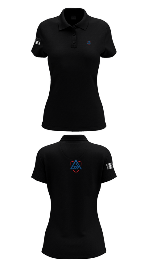 Womens Short Sleeve Performance Polo, Gia Insurance, , Teamtime, Team time, sublimation, custom sports apparel, team uniforms, spirit wear, spiritwear, sports uniforms, custom shirts, team store, custom team store, fundraiser sports, apparel fundraiser
