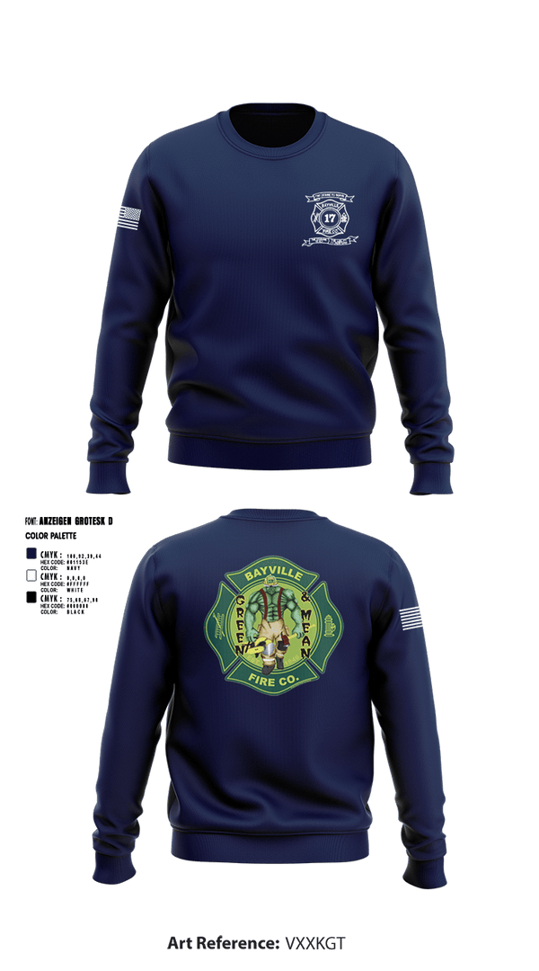 Crew Neck Sweatshirt, BVFC, Fire Department, Teamtime, Team time, sublimation, custom sports apparel, team uniforms, spirit wear, spiritwear, sports uniforms, custom shirts, team store, custom team store, fundraiser sports, apparel fundraiser