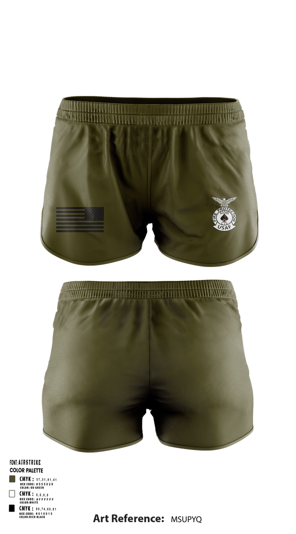 Ranger Panties, 435th CTS, Air Force, Teamtime, Team time, sublimation, custom sports apparel, team uniforms, spirit wear, spiritwear, sports uniforms, custom shirts, team store, custom team store, fundraiser sports, apparel fundraiser