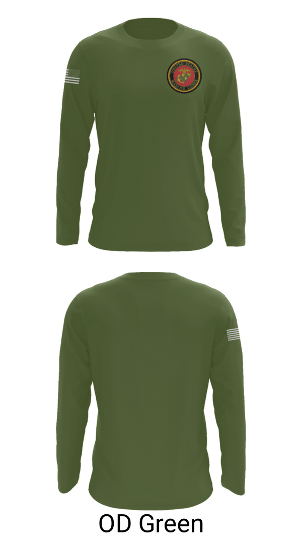 Long Sleeve Performance Shirt, 464 infantry, Marines, Teamtime, Team time, sublimation, custom sports apparel, team uniforms, spirit wear, spiritwear, sports uniforms, custom shirts, team store, custom team store, fundraiser sports, apparel fundraiser