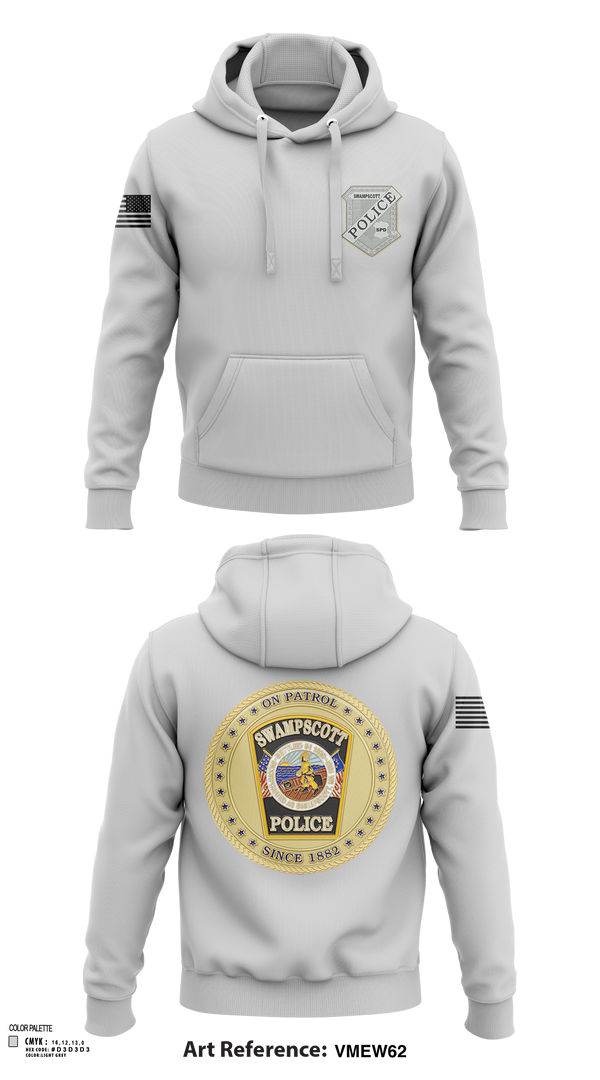 Hoodie, Swampscott Police, Police, Teamtime, Team time, sublimation, custom sports apparel, team uniforms, spirit wear, spiritwear, sports uniforms, custom shirts, team store, custom team store, fundraiser sports, apparel fundraiser