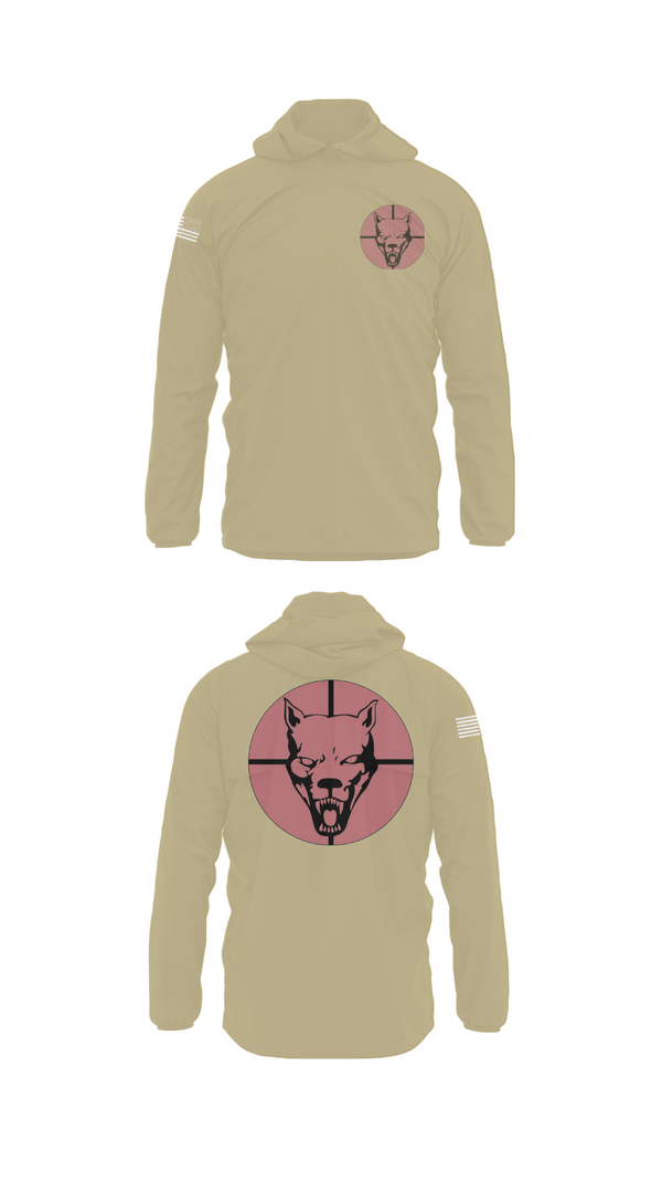 Windbreaker, Hellhound PLT, A CO, 2-8 CAV, , Teamtime, Team time, sublimation, custom sports apparel, team uniforms, spirit wear, spiritwear, sports uniforms, custom shirts, team store, custom team store, fundraiser sports, apparel fundraiser