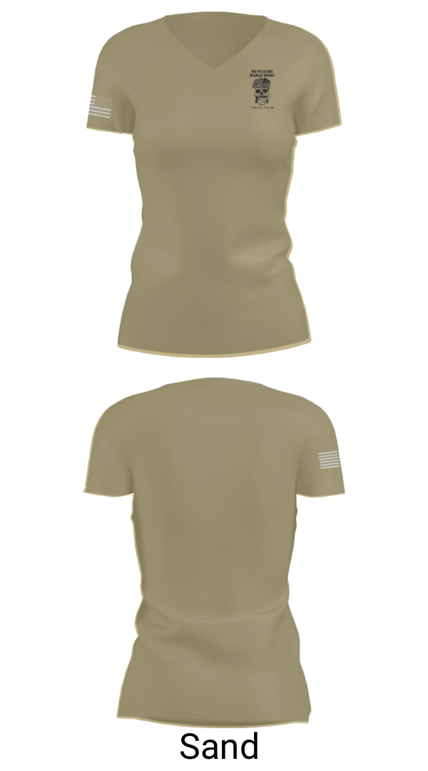 Women's Short Sleeve Vneck Shirt, 1st Plt, A Co, 2-325 AIR, Army, Teamtime, Team time, sublimation, custom sports apparel, team uniforms, spirit wear, spiritwear, sports uniforms, custom shirts, team store, custom team store, fundraiser sports, apparel fundraiser