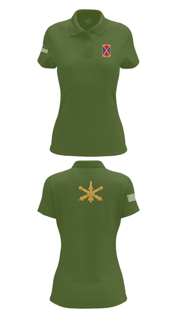 Womens Short Sleeve Performance Polo, 10th Army Air and Missile Command, Army, Teamtime, Team time, sublimation, custom sports apparel, team uniforms, spirit wear, spiritwear, sports uniforms, custom shirts, team store, custom team store, fundraiser sports, apparel fundraiser