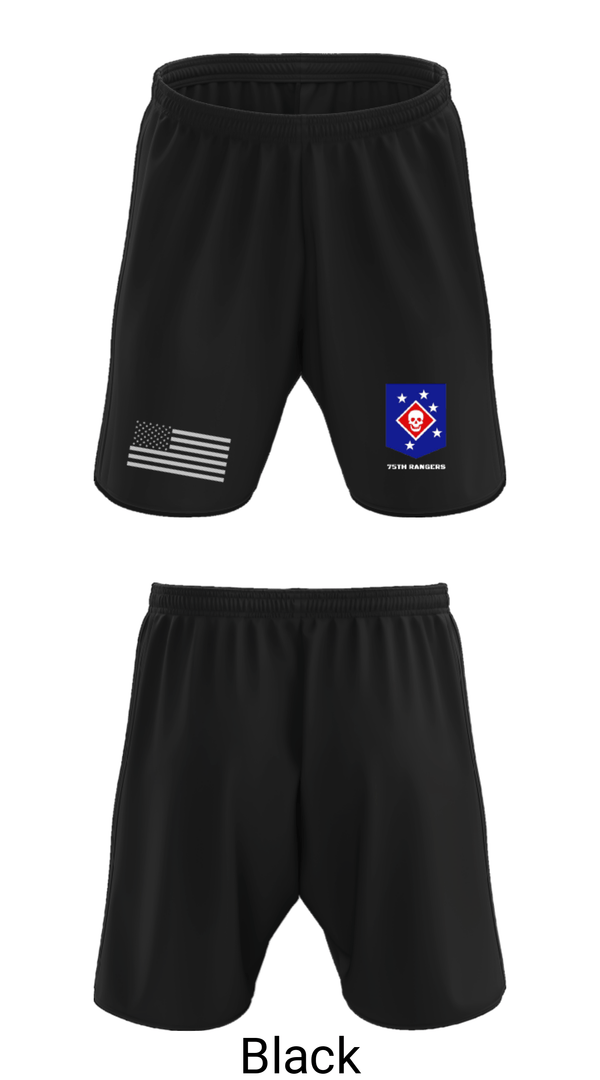 Athletic Shorts With Pockets, 75th rangers, Army, Teamtime, Team time, sublimation, custom sports apparel, team uniforms, spirit wear, spiritwear, sports uniforms, custom shirts, team store, custom team store, fundraiser sports, apparel fundraiser