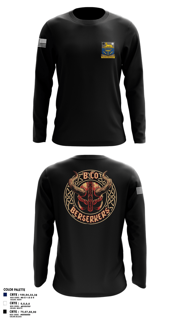 Long Sleeve Performance Polo, ArmyBravo Company 715 MIArmy, Army, Teamtime, Team time, sublimation, custom sports apparel, team uniforms, spirit wear, spiritwear, sports uniforms, custom shirts, team store, custom team store, fundraiser sports, apparel fundraiser