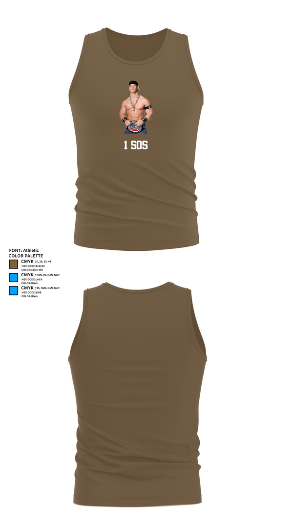 Tank Top, 1 SOS, , Teamtime, Team time, sublimation, custom sports apparel, team uniforms, spirit wear, spiritwear, sports uniforms, custom shirts, team store, custom team store, fundraiser sports, apparel fundraiser