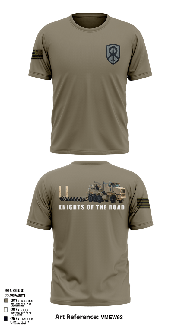 Short Sleeve Performance Shirt, 129th Heavy Transport Company129 TC CO, Army, Teamtime, Team time, sublimation, custom sports apparel, team uniforms, spirit wear, spiritwear, sports uniforms, custom shirts, team store, custom team store, fundraiser sports, apparel fundraiser