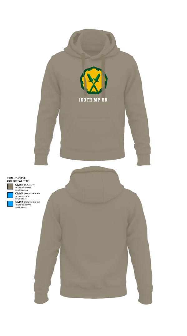 Hoodie, 160th mp bn, Army, Teamtime, Team time, sublimation, custom sports apparel, team uniforms, spirit wear, spiritwear, sports uniforms, custom shirts, team store, custom team store, fundraiser sports, apparel fundraiser